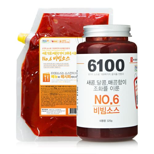 No-6 Bibim Sauce for creating sweet- sour and